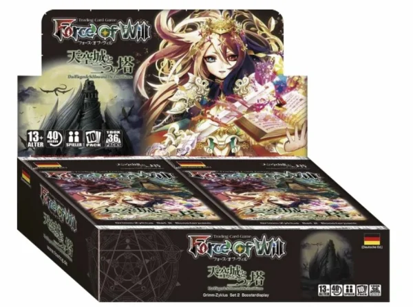 Diverse Force Of Will – Das Fliegende Schloss… – Booster Display (DE) 1