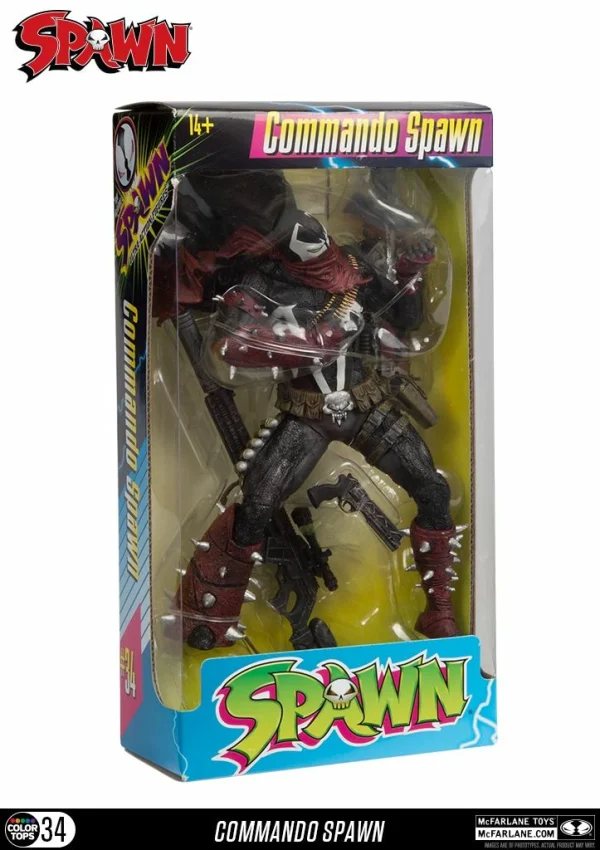 McFarlane Toys Spawn: Commando Spawn 17cm Color Tops Figur 1