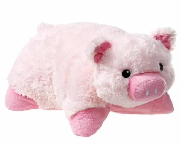 Diverse Kuscheltier-Kissen Schweinchen 44x43x20cm 1