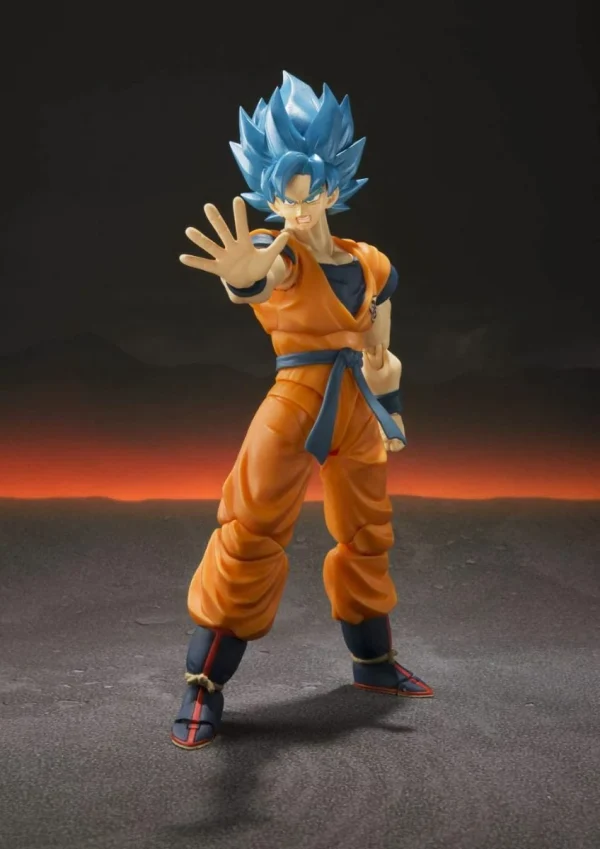 BAN DAI Dragonball – Super Saiyan God Goku – S.H. Figuarts Actionfigur 8