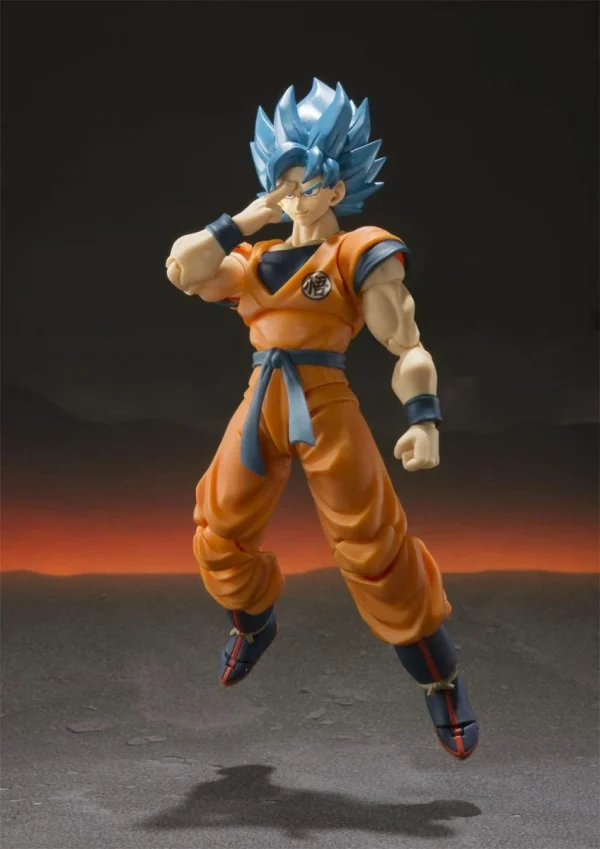 BAN DAI Dragonball – Super Saiyan God Goku – S.H. Figuarts Actionfigur 6