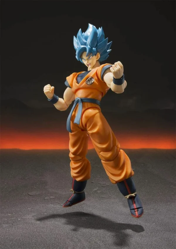 BAN DAI Dragonball – Super Saiyan God Goku – S.H. Figuarts Actionfigur 5