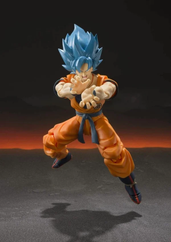 BAN DAI Dragonball – Super Saiyan God Goku – S.H. Figuarts Actionfigur 4
