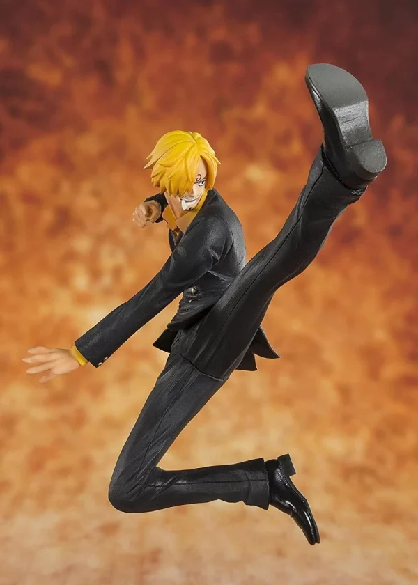 BAN DAI One Piece – Black Leg Sanji – Figuarts Zero Figur 3
