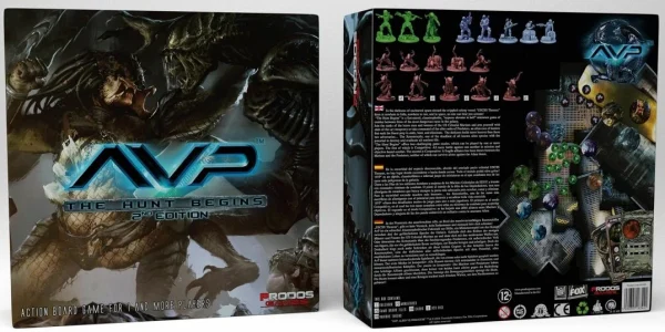 Diverse Alien Vs. Predator – The Hunt Begins 2nd Edition (DE/EN/SP) 1