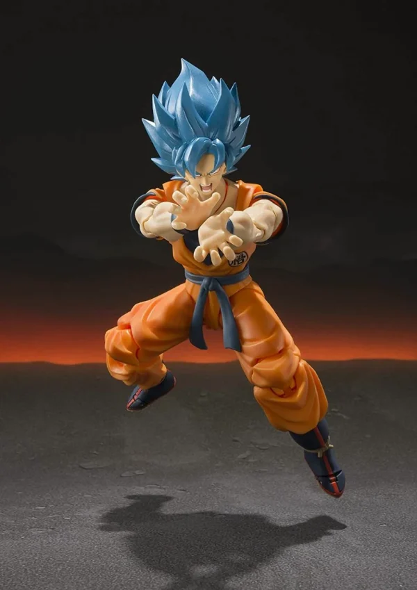BAN DAI Dragonball – Super Saiyan God Goku – S.H. Figuarts Actionfigur 3