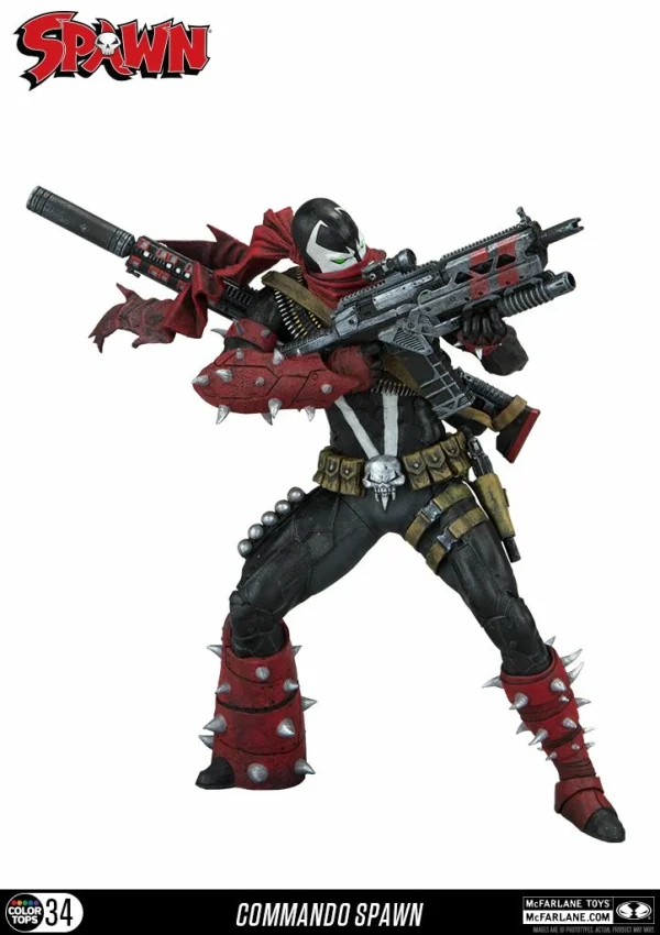 McFarlane Toys Spawn: Commando Spawn 17cm Color Tops Figur 7