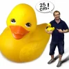 Diverse Riesen Bade-Ente XXL Quietschend Gelb 25cm 7