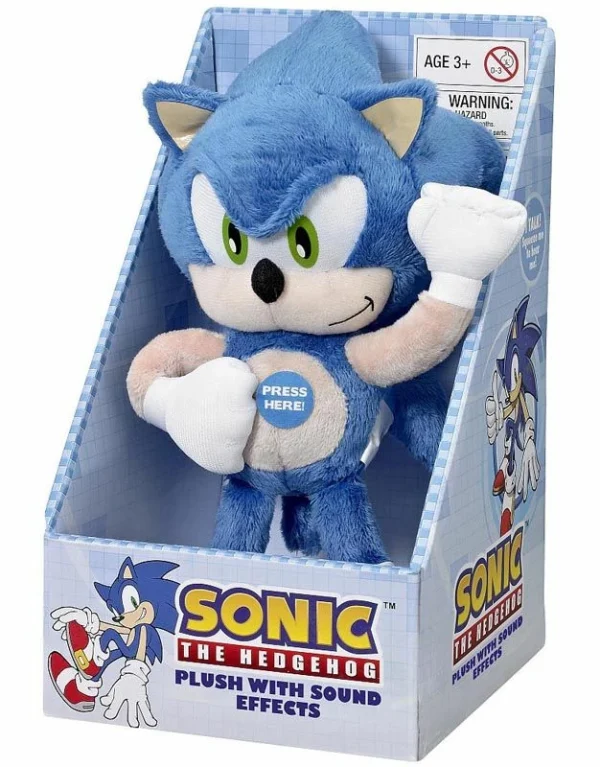Diverse Sonic The Hedgehog Plüsch Mit Sound – Sonic 1