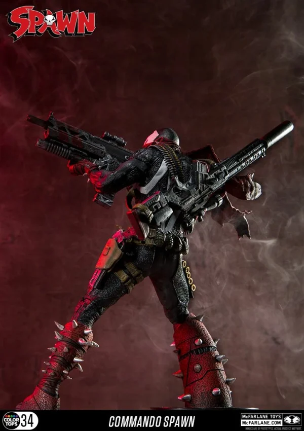 McFarlane Toys Spawn: Commando Spawn 17cm Color Tops Figur 6