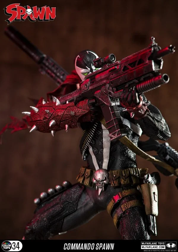 McFarlane Toys Spawn: Commando Spawn 17cm Color Tops Figur 4
