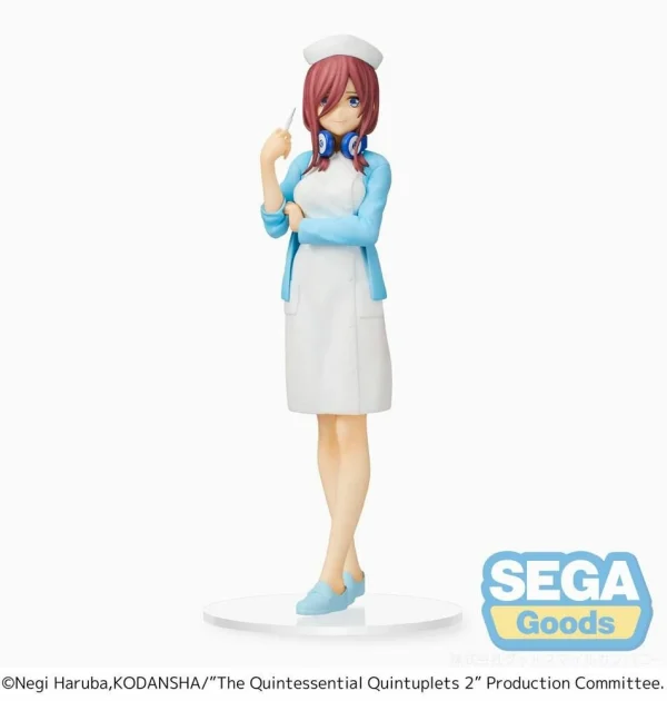 Sega Goods The Quintessential Quintuplets 2 – Miku Nakano (Nurse) Figur 1