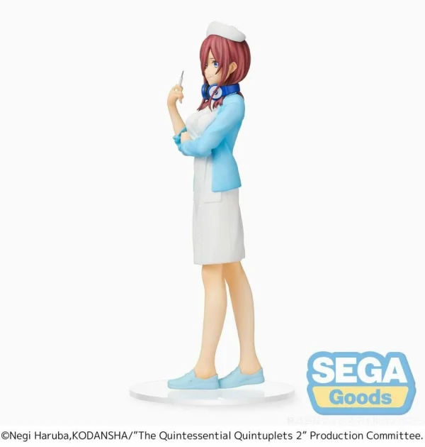 Sega Goods The Quintessential Quintuplets 2 – Miku Nakano (Nurse) Figur 3