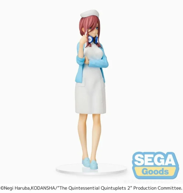 Sega Goods The Quintessential Quintuplets 2 – Miku Nakano (Nurse) Figur 5