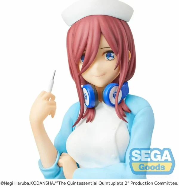 Sega Goods The Quintessential Quintuplets 2 – Miku Nakano (Nurse) Figur 6